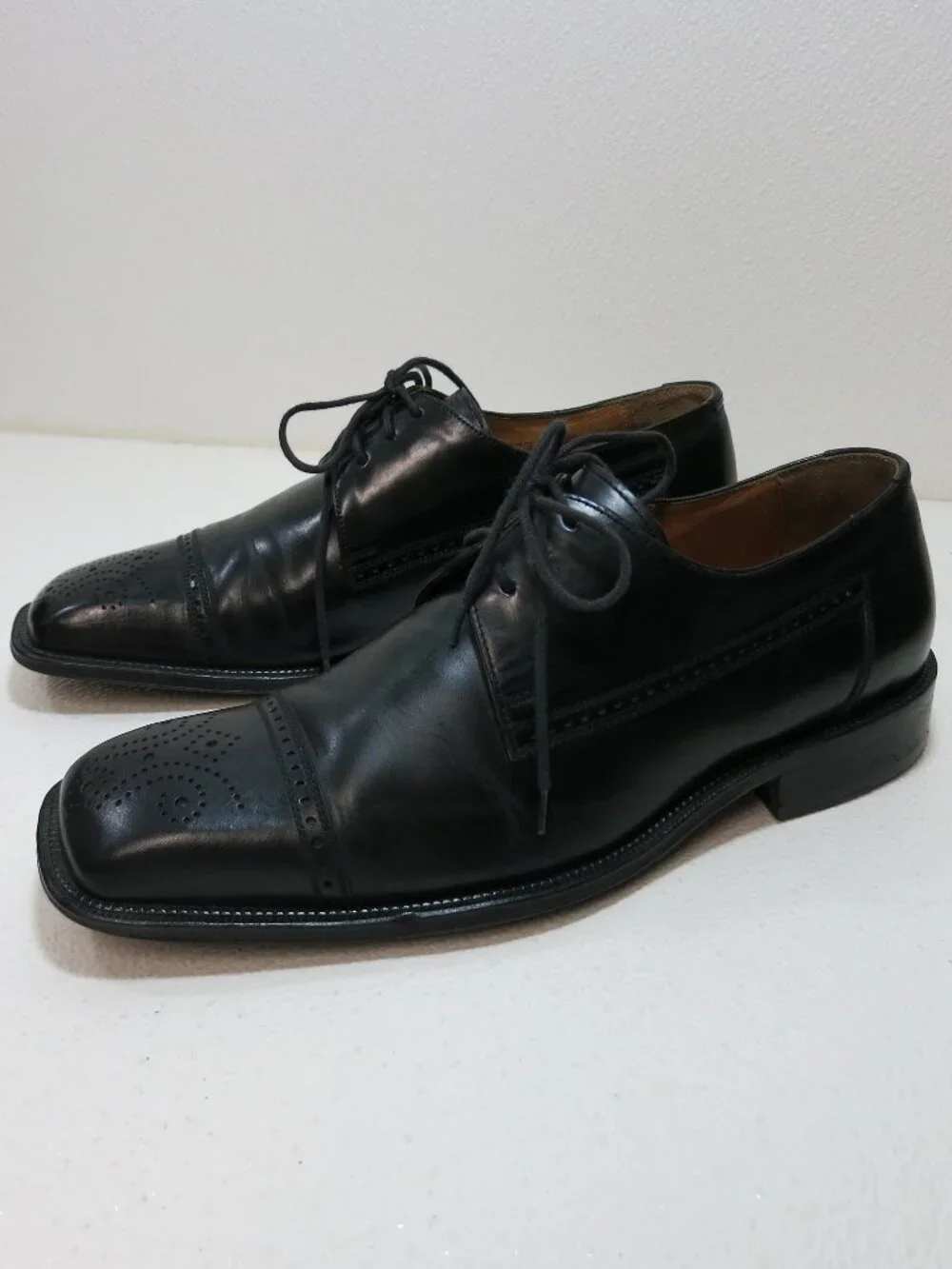 Steeple Gate Leather Oxfords Men's Dress Footwear Shoe Formal Footwear Sz 9 D